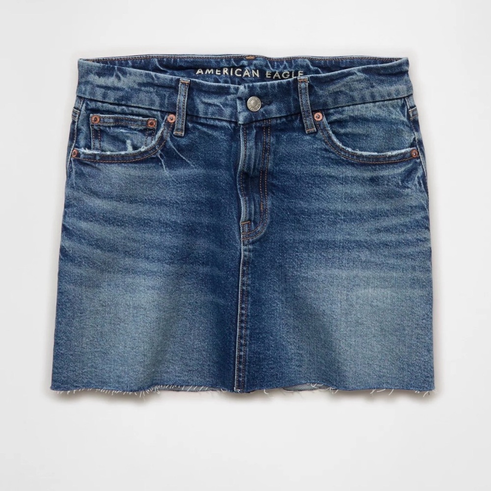 American Eagle Outfitters AE Curvy High-Rise Mini Skirt Size 8